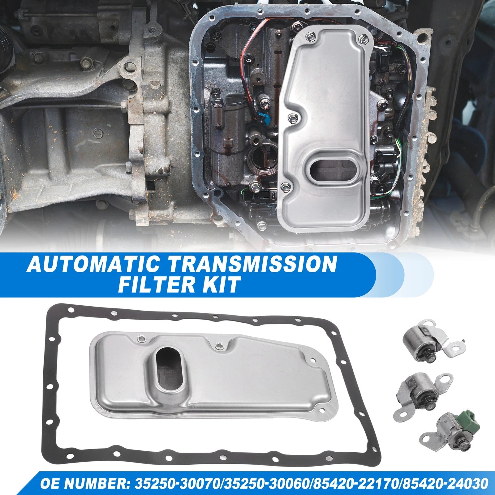 Transmission Shift Solenoid TCC Lockup Replacement for Toyota (2005–2015)