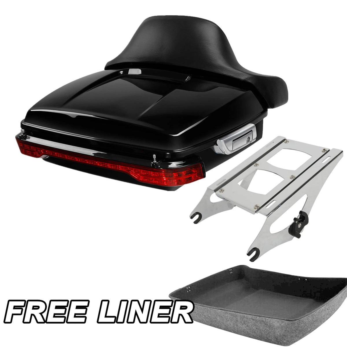 LED Tail Light Mount Rack for Harley Touring Glide (2014–2026)
