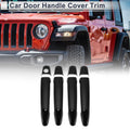 Door Handle Cover Trim for Toyota Highlander Tailgate Handle Black (2020–2023)