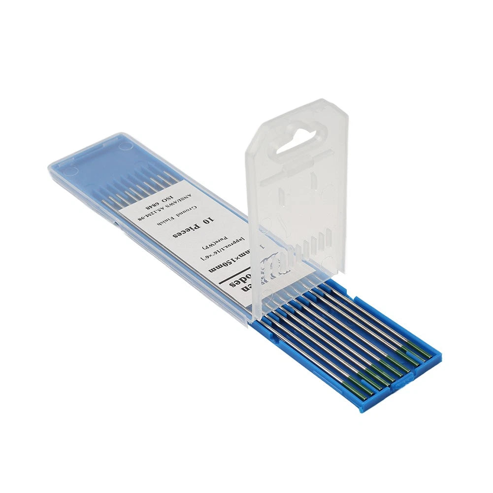 10pcs WP20 Pure Tungsten Electrode 1.6 x 150mm (1/16" x 6")