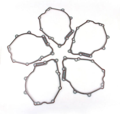 5PCS Stator Gasket Engine Cover Crankcase for Yamaha R6 YZF-R6 (2006–2016)