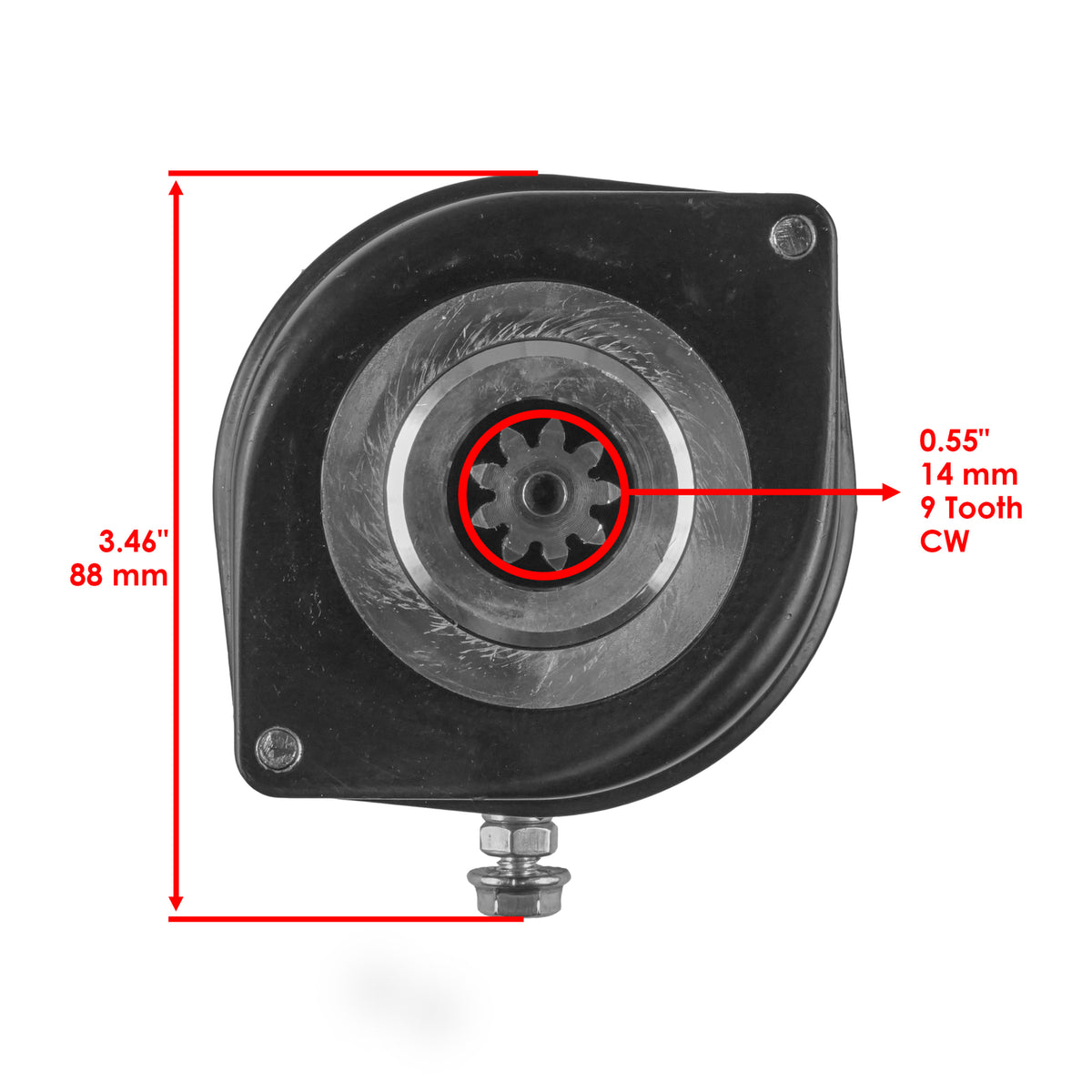 Starter Replacement for Can-Am Ryker 600 (2019–2022) 12V New