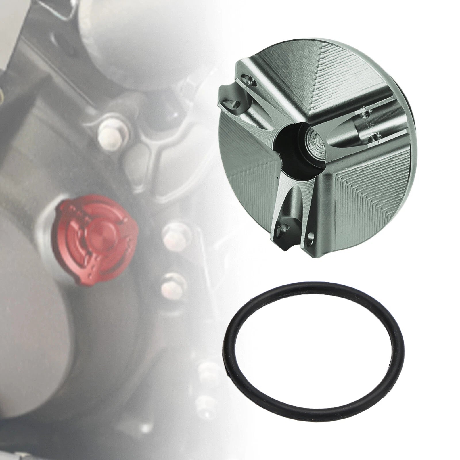 Oil Filler Cap for Yamaha FZ1 FZ6 FZ6R FZ8 FZR250/R FZS 600 1000 (2001–2020)