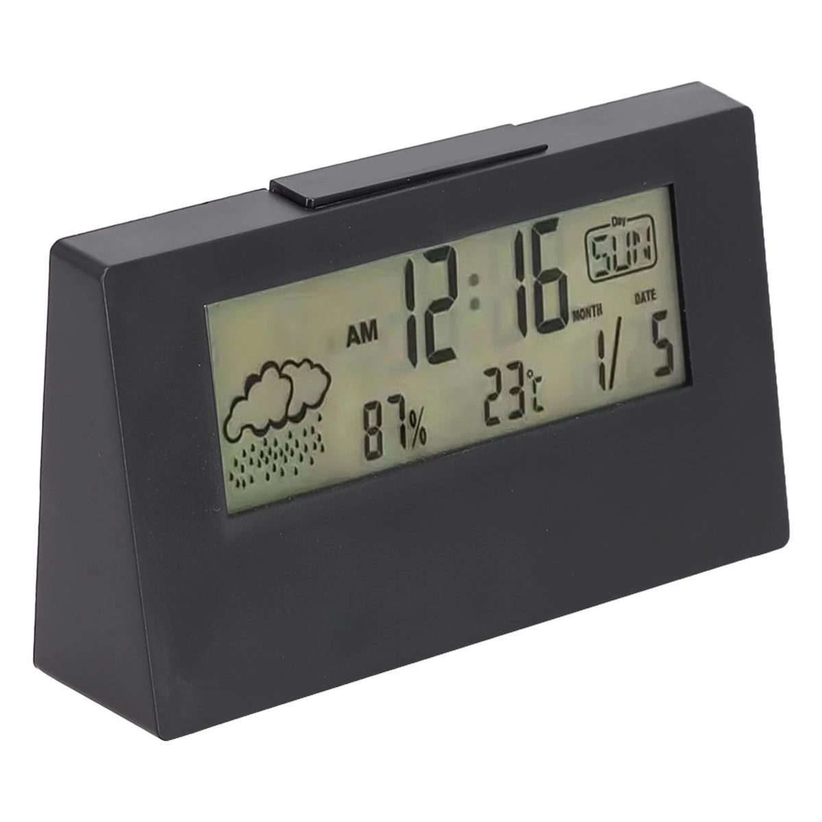 Luminous Thermohygrometer Alarm Clock for Personal Comfort
