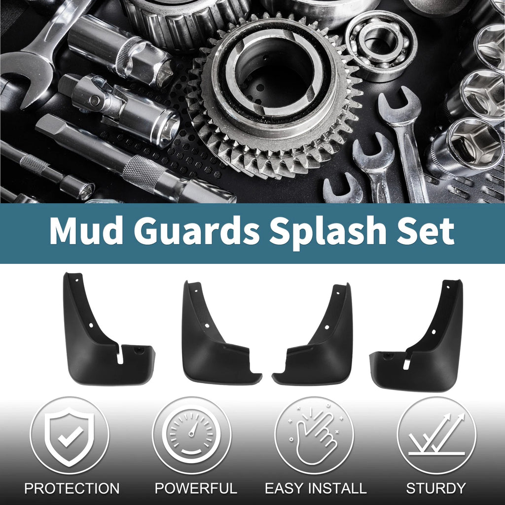Mud Flaps Splash Guards 1 Set Replacement for Toyota Probox (2002–2017)