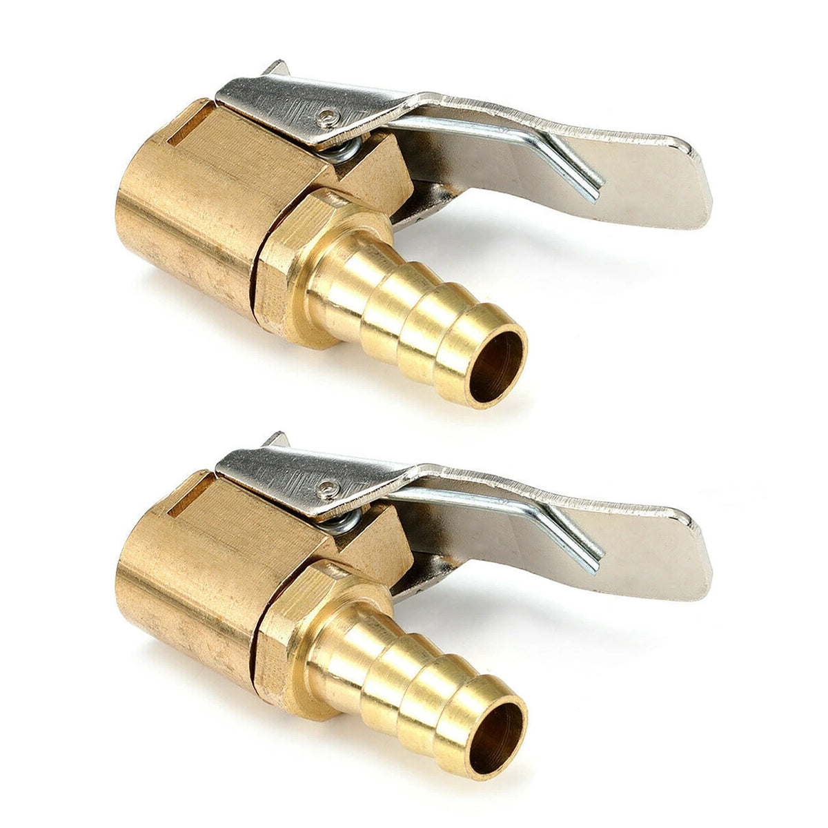2X Open Flow Straight Lock-On Air Chuck for Tire Inflator