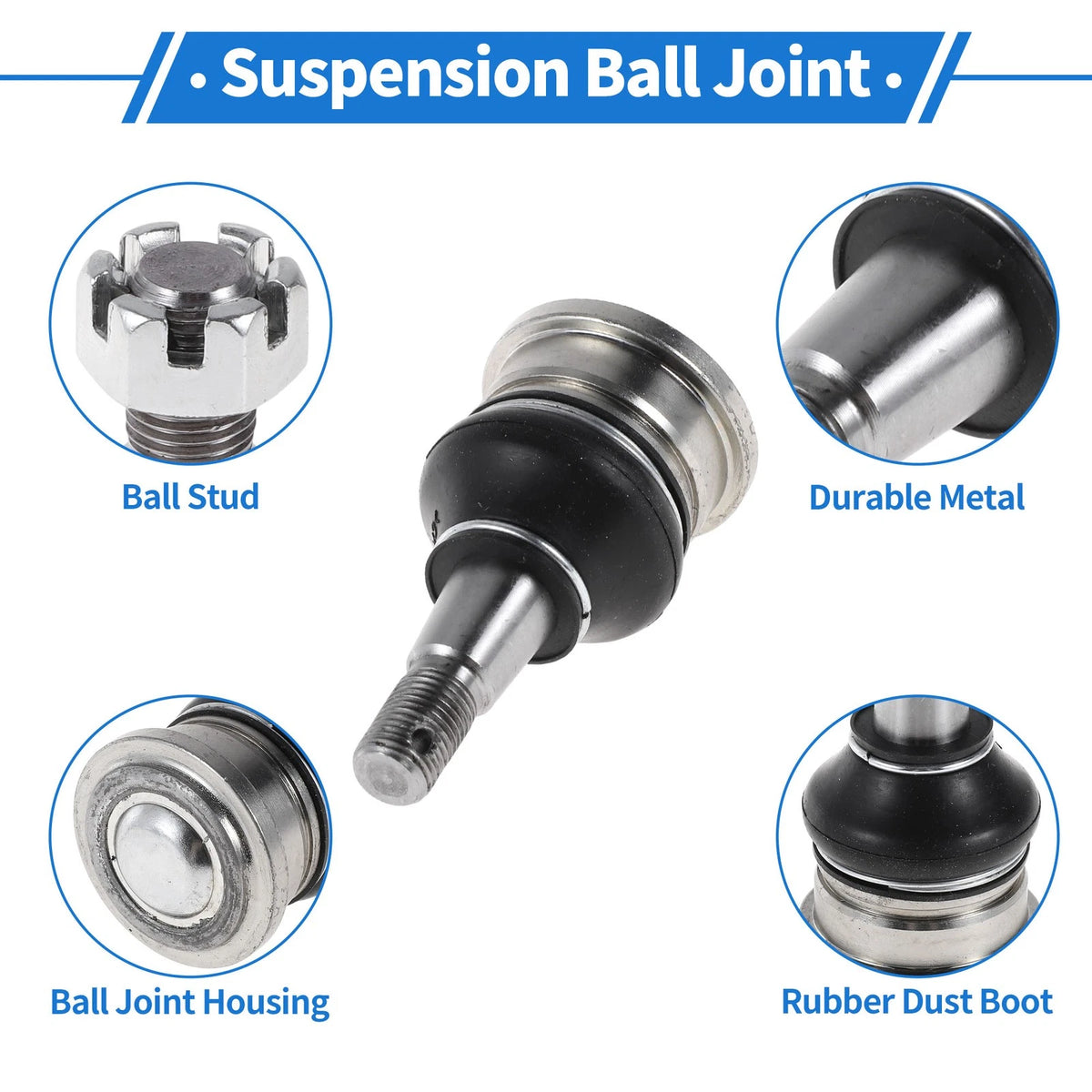 2X Front Lower Ball Joints for Toyota Yaris (1999–2005) No. 4330859095