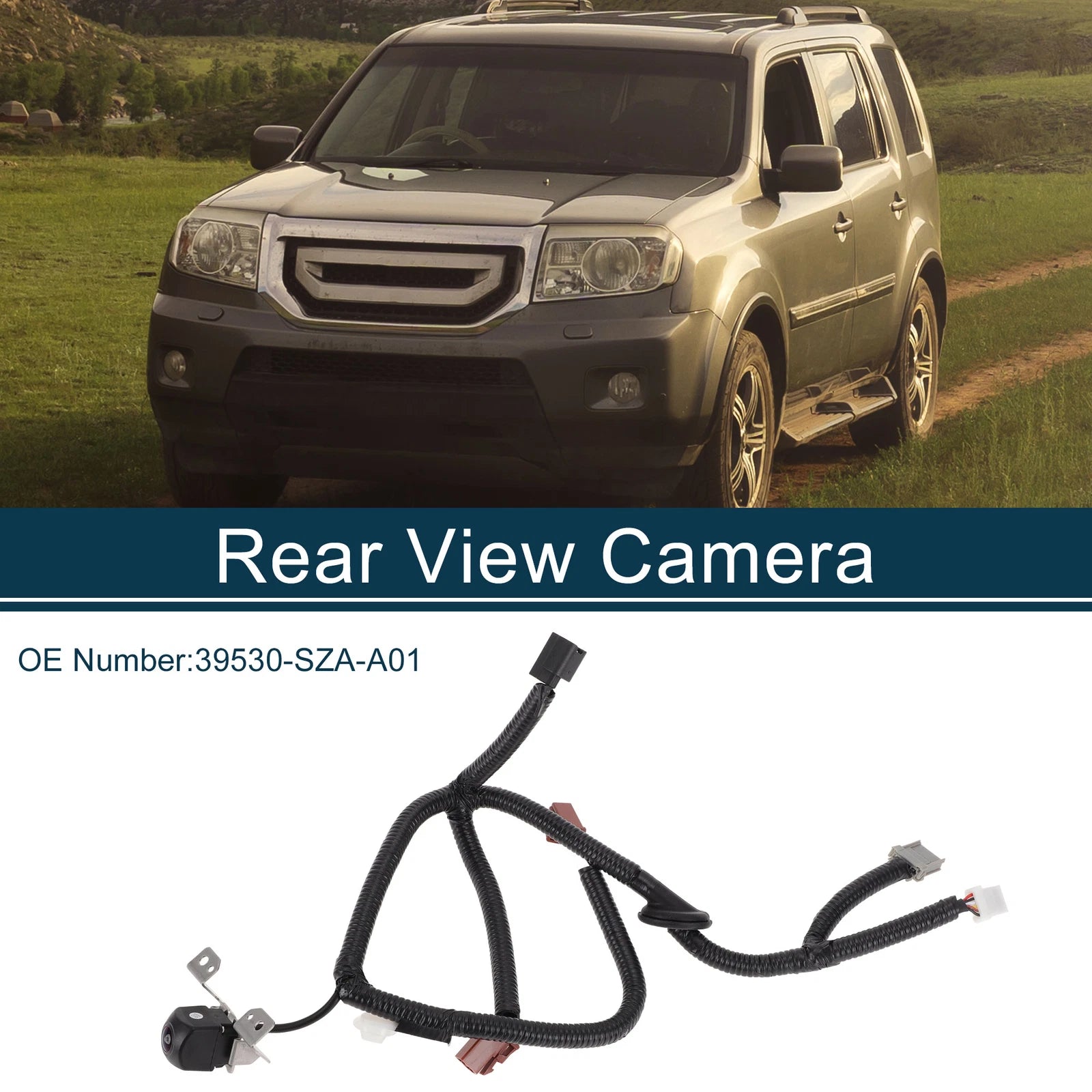 Rear View Camera for Honda Pilot (2009–2015) 120-180 Degree