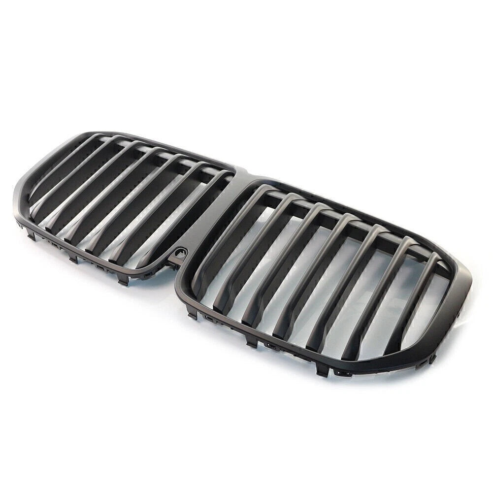 Matte Black Front Kidney Grille for BMW X7 G07 (2019–2022) 51138745730