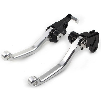 CNC Pivot Clutch Brake Levers for Suzuki DRZ400S DRZ400SM DRZ400E (2000–2022) SILVER
