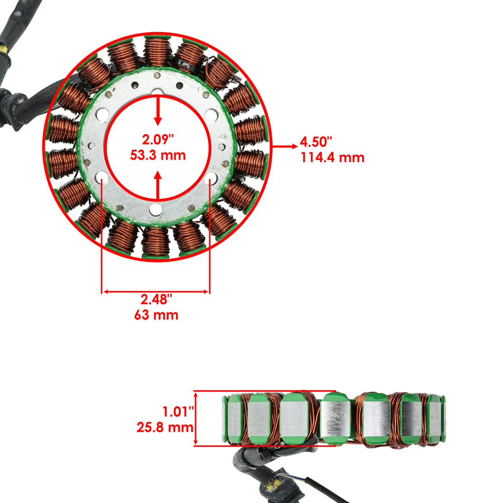 Stator and Pickup Coil Replacement for Honda TRX650FA Rincon (2003–2005)