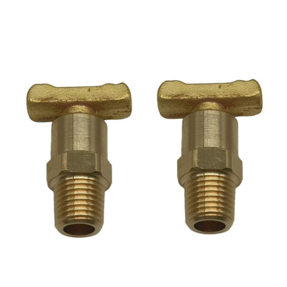 2X Cylinder Block Drain Tap 1/4" for Volvo Penta Mercruiser (82745, 18-4218, 22-16951T1)