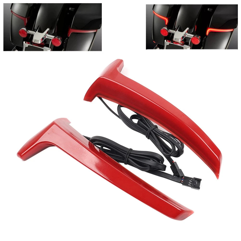 Rear Saddlebag Lights Red for Indian Challenger (2021–2023)
