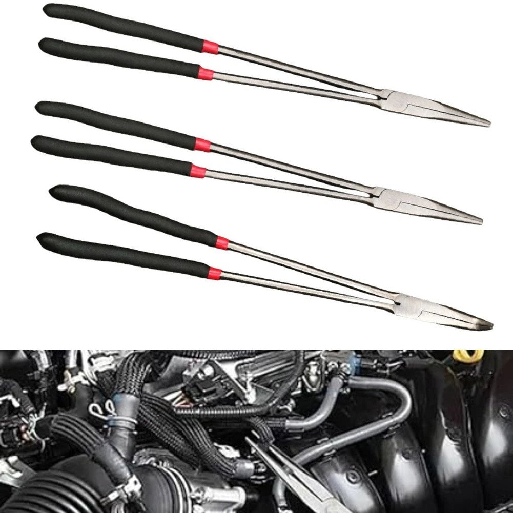 16 Inch Needle Nose Plier with Extended Reach for Safe and Precise Handling