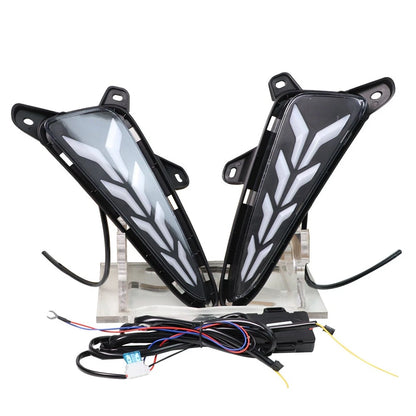 DRL LED Daytime Running Fog Lights for Toyota CHR (2018–2019)