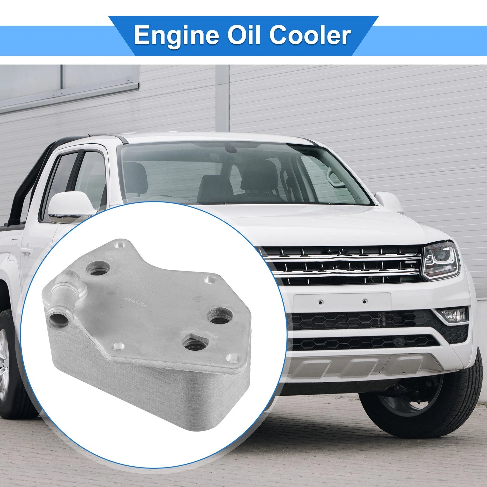 Engine Oil Cooler with Seals Replacement for Volkswagen Beetle (2000–2010)