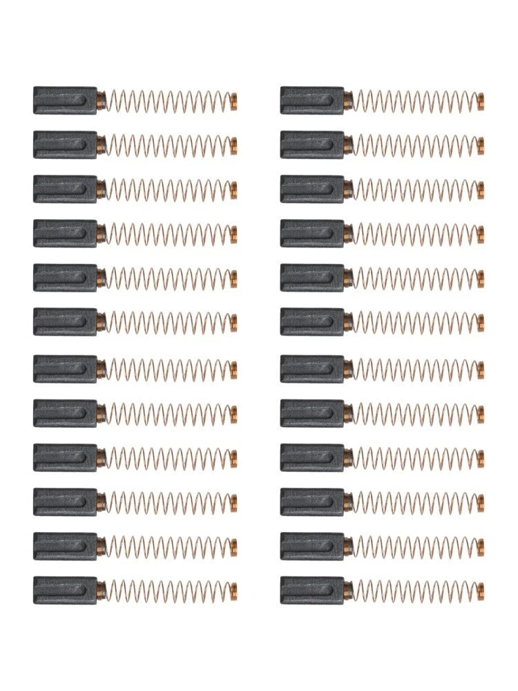 Set of 10 Carbon Brushes for Plastic Welding Machine