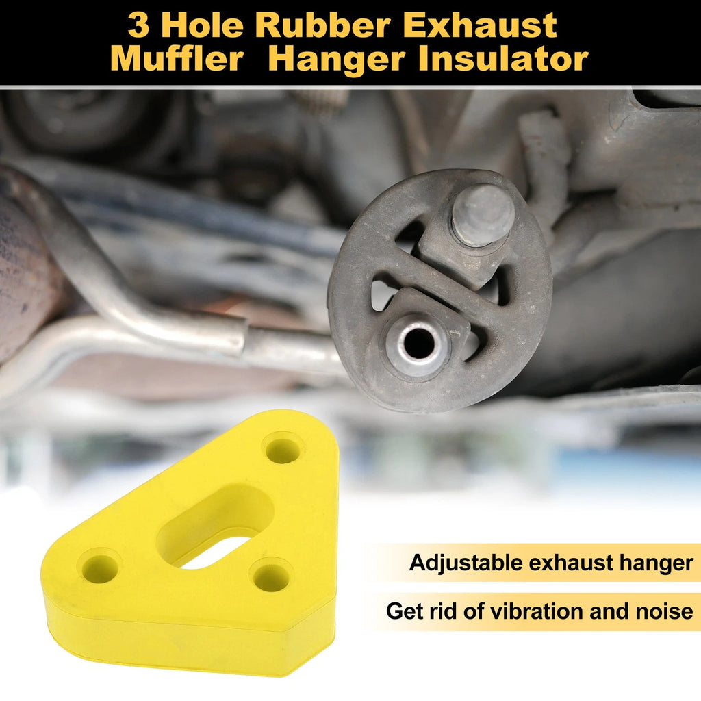 1 pcs Yellow Rubber Exhaust Hanger Insulator for
