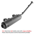 Exhaust Muffler Replacement for Kawasaki Brute Force 650 KVF650 (2006–2013)