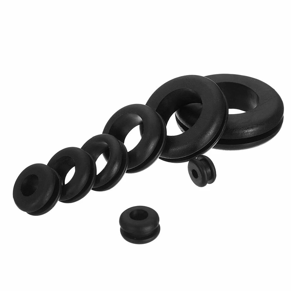 Wiring Blanking Grommet Set of 200 Rubber Open Closed Bung for