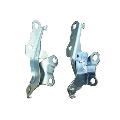 Hood Hinge Pair for Toyota Hilux (2005–2014) - Silver Metal