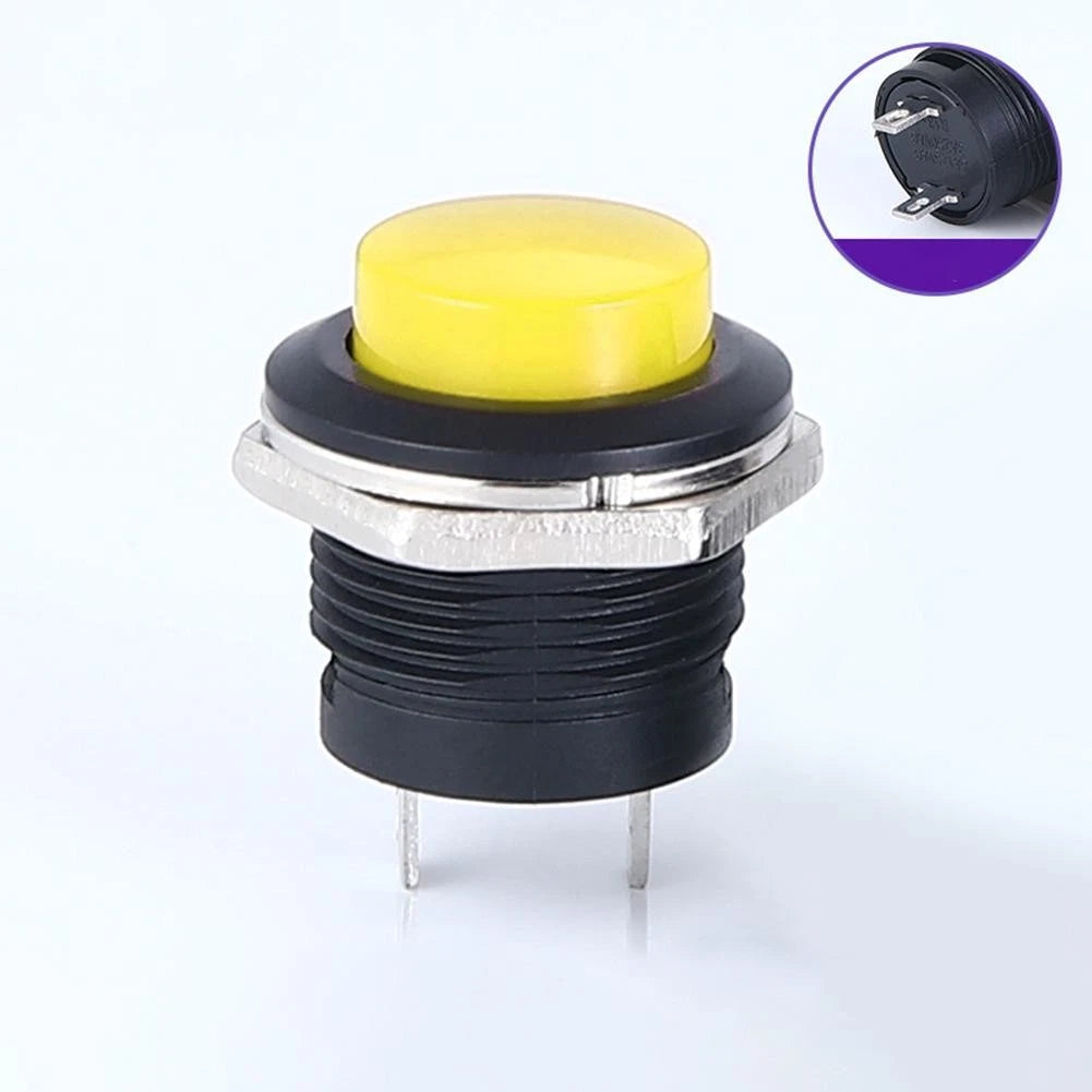 Rubber Sealed Momentary Push Button Starter Switch for Boat 12V