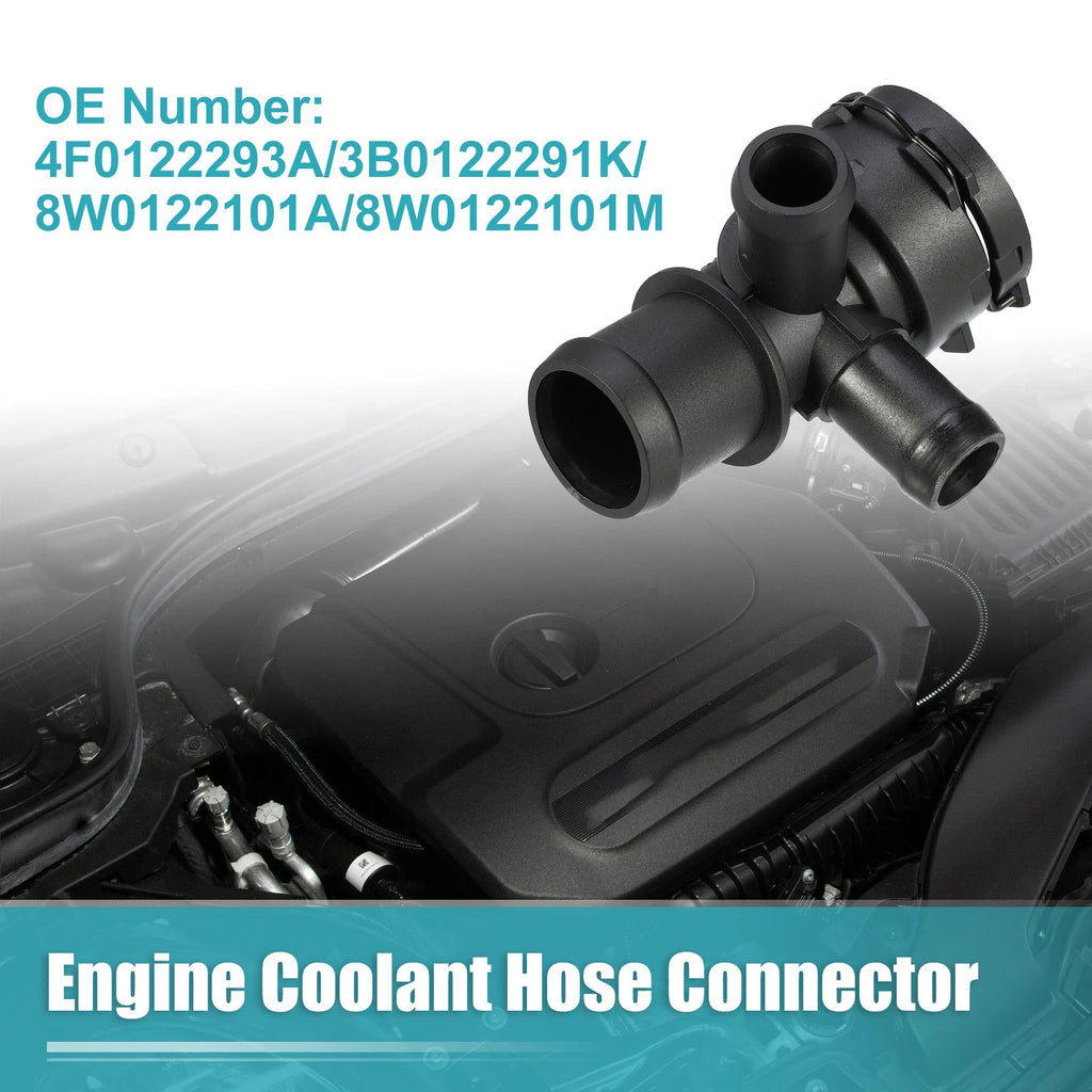 Engine Coolant Hose Connector Replacement for Audi A4 (2009–2022)
