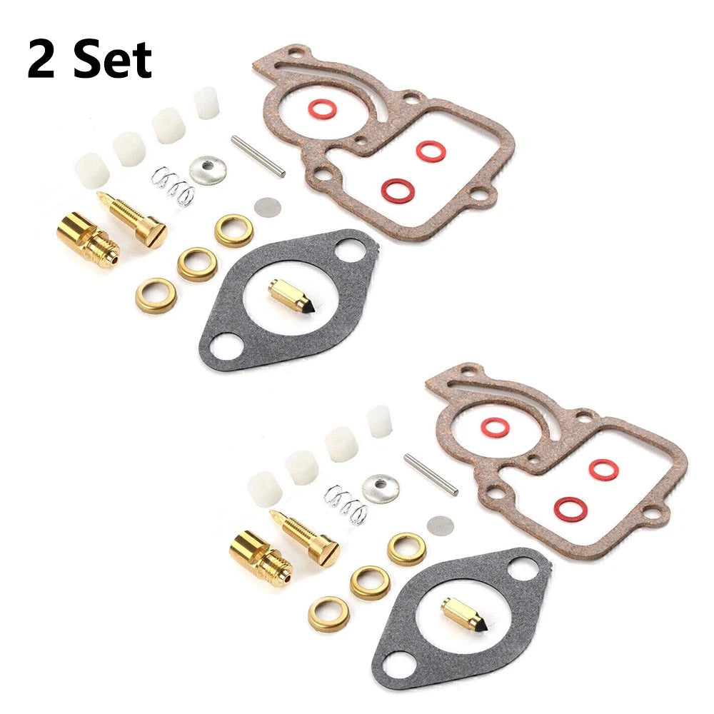 2X Carburetor Kit Repair for Farmall Cub Tractor (251234R94, 364579R91, 355712R91)