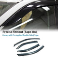 Window Deflectors Side Window Vent Visors for Toyota Camry (2007–2011)