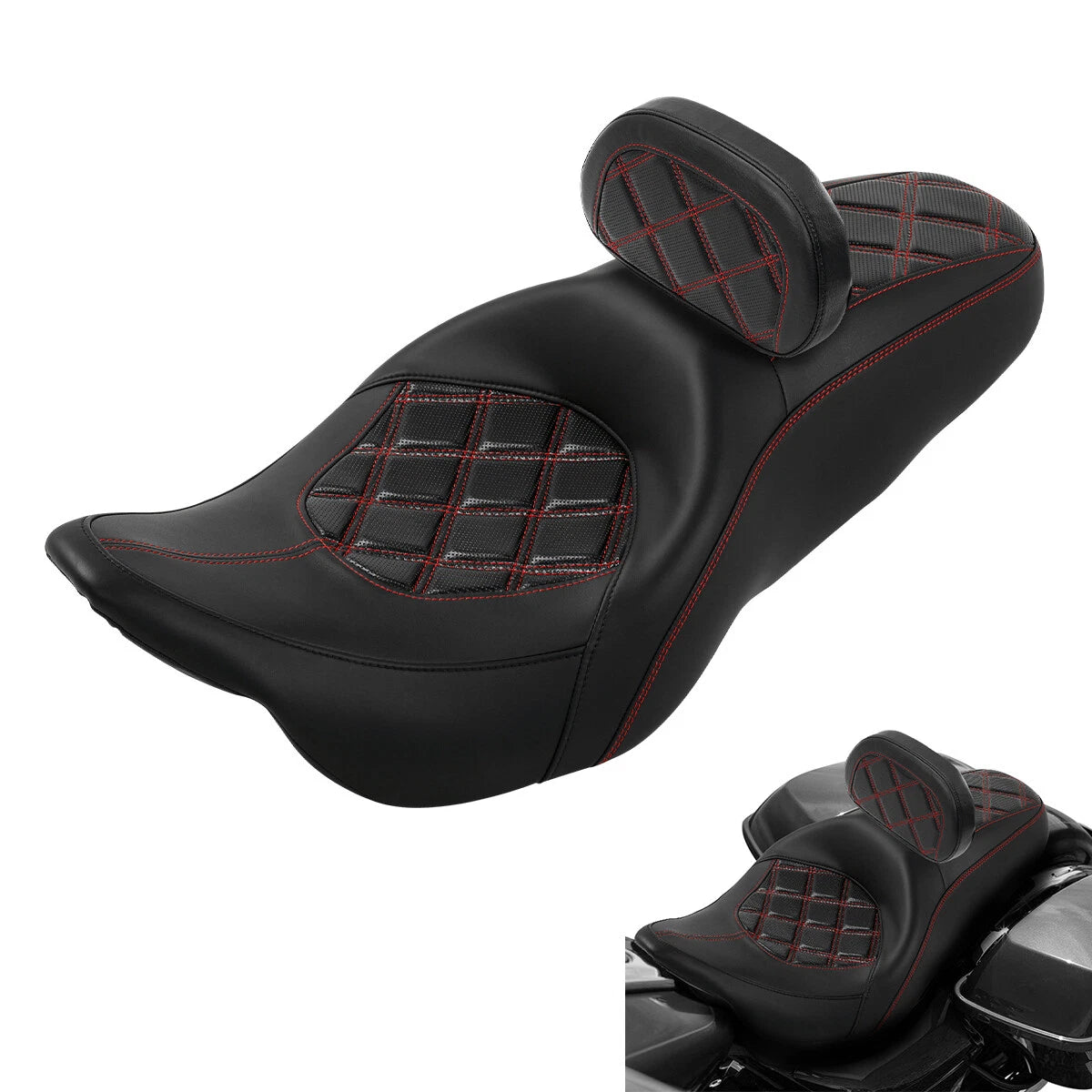 Backrest for Harley Touring FLHT (2009–2023)