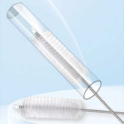 Fish Feeder Tube Kit for Shrimp Feeding with Cleaning Brush