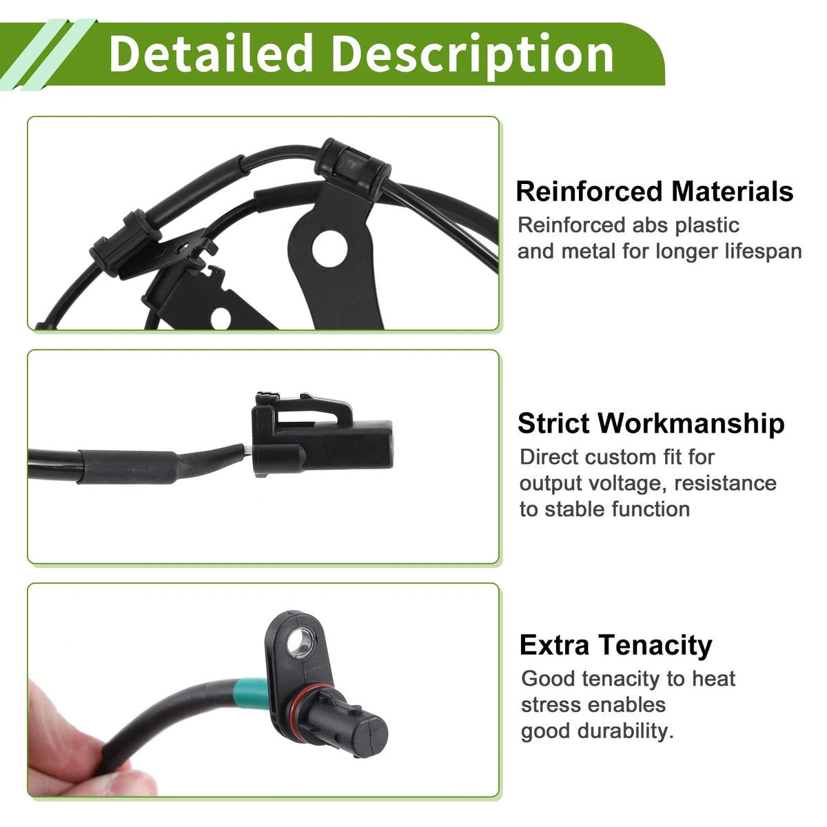 ABS Wheel Speed Sensor Replacement for Hyundai Tucson (2015–2017)