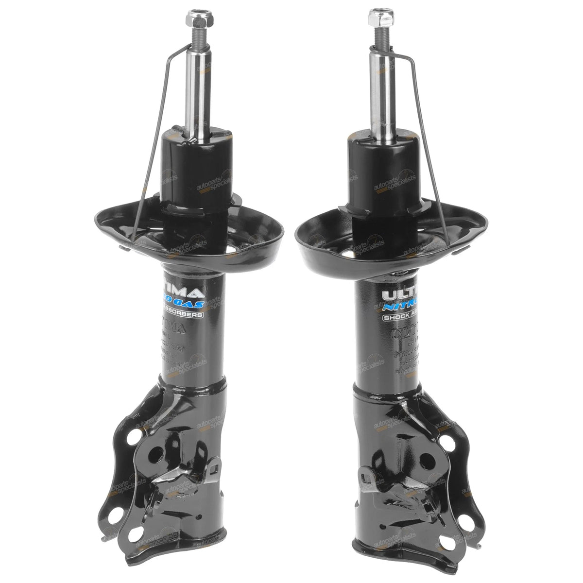 2 Front Shock Absorbers for Honda Civic FD Sedan 2006–2012 (R18A1)
