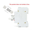 Fuse Holder 1P 63A 500V DIN Rail Flame Retardant Shell