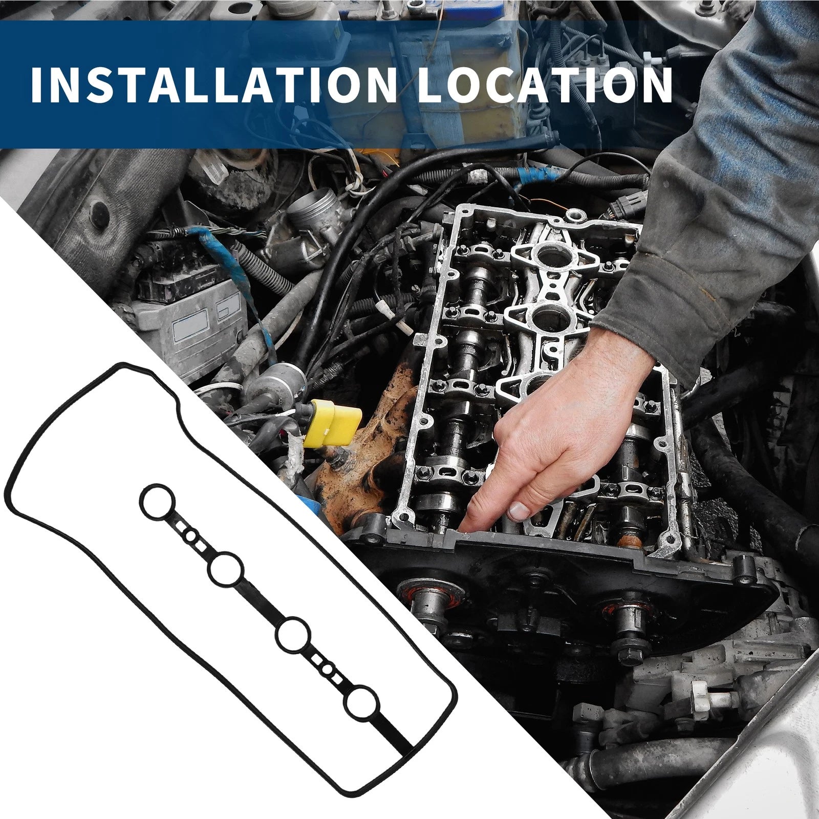 Valve Cover Gasket Replacement for Toyota Camry Corolla (2002–2011)