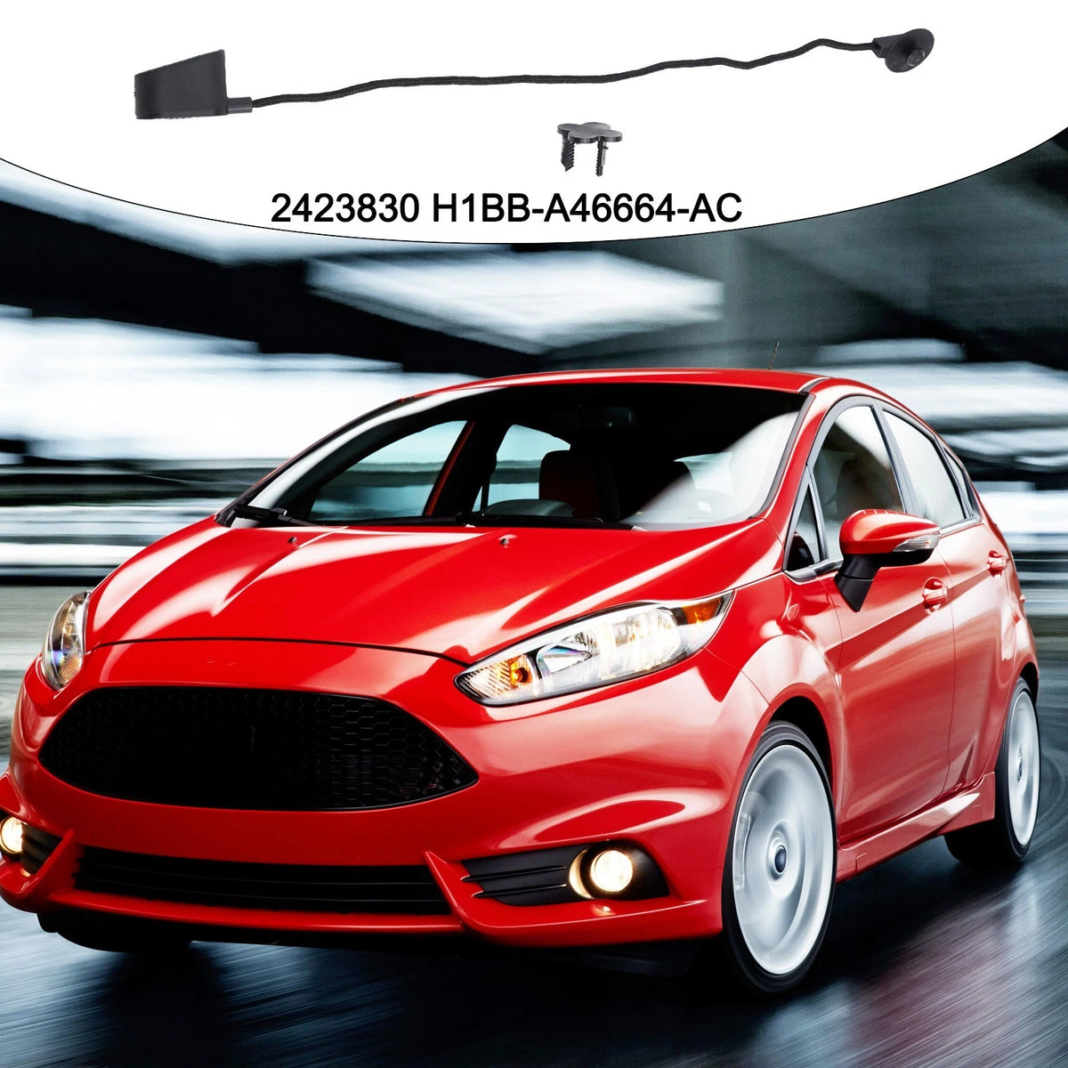 Stylish Shelf Cover String for Ford Fiesta