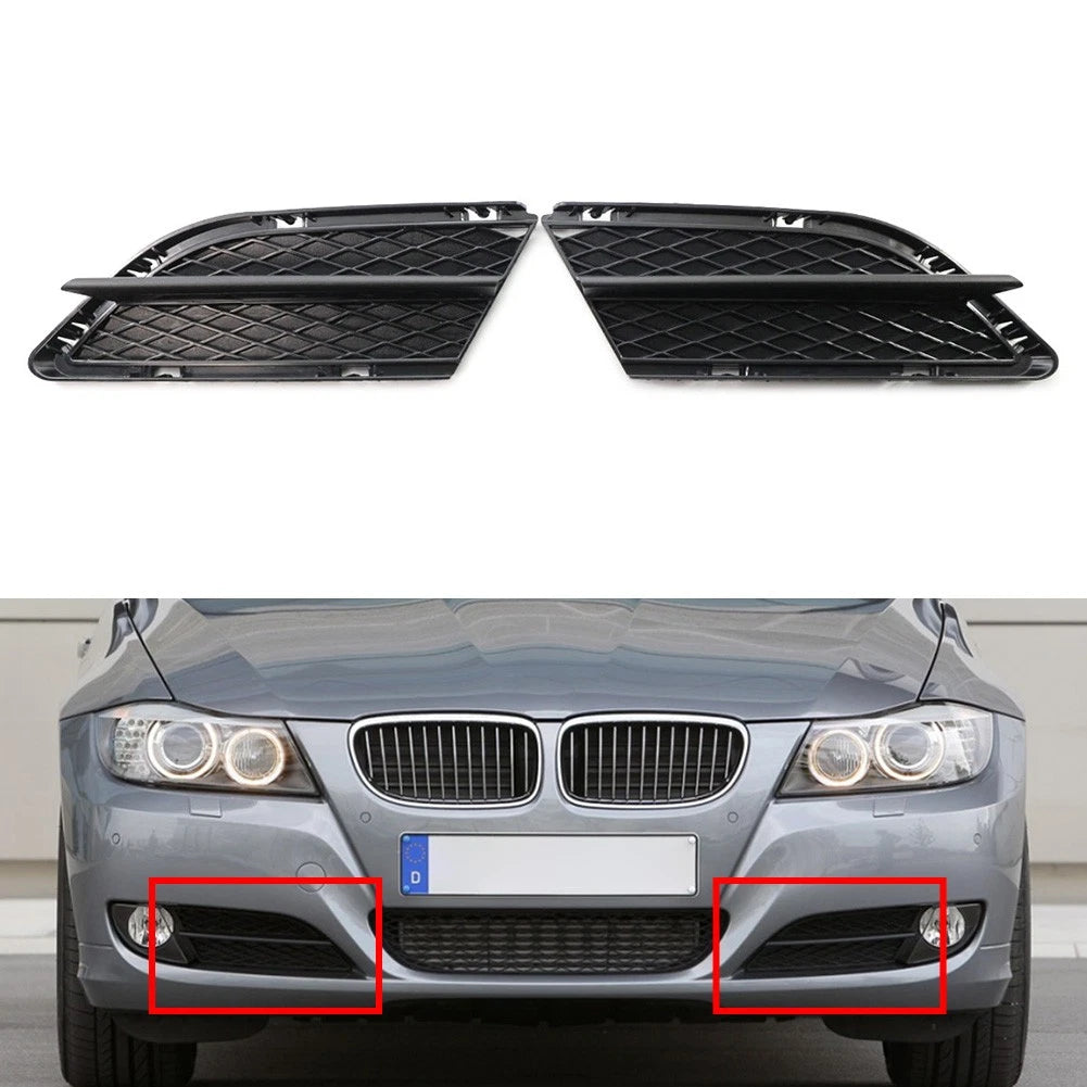 Fit 3Series E90 E91 2009-2012 Front Left Right Bumper Lower Grille Trim Insert