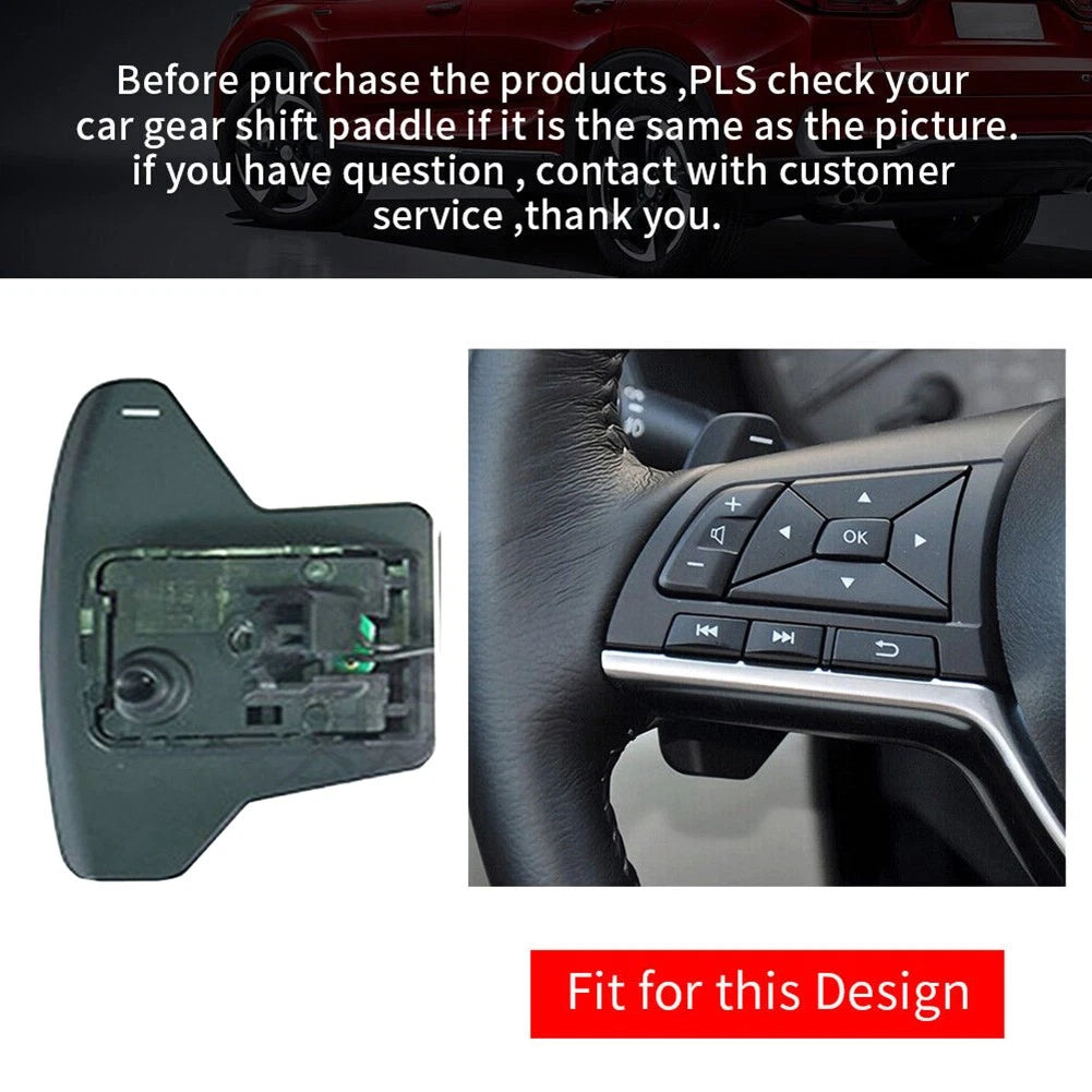 Steering Wheel Shift Paddle Extensions for Nissan Infiniti Mitsubishi (2010–2023)