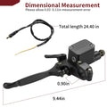 Master Cylinder & Switch for Ski-Doo Formula 380 500 583 600 670 700 800 (1990–2002)