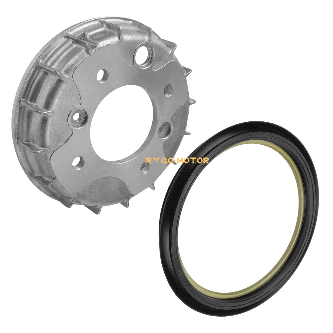 Front Brake Drum & Dust Seal Kit for Honda Foreman 400 450 (2000–2006)