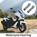2Pcs Motorcycle Rear Foot Pegs 90 Degree Titanium Style for Bicycle (1990–2010)