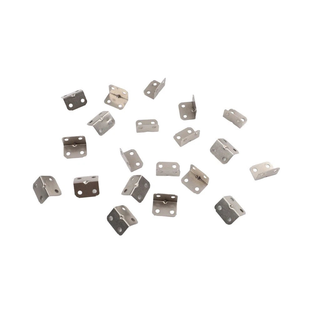 10pcs Corner Code 30x20mm Brushed Finish for Home Improvement