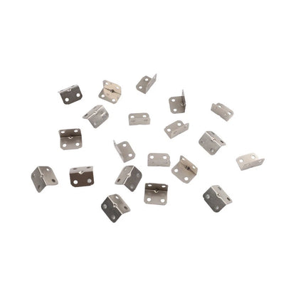 10pcs Corner Code 30x20mm Brushed Finish for Home Improvement