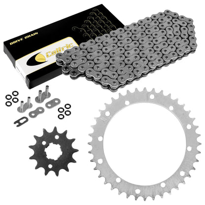 O-Ring Drive Chain and Sprockets Kit for Yamaha Warrior 350 YFM350X (1989–2004)