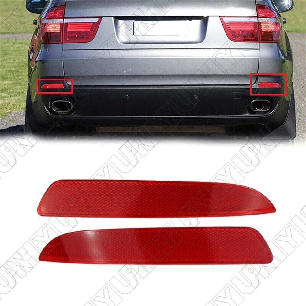 Set of 2 Rear Bumper Reflectors for BMW X5 E70 (2006–2013)