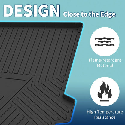 Rear Trunk Cargo Liner Flat Face TPE 1 Piece for BMW X5 (2019–2022)