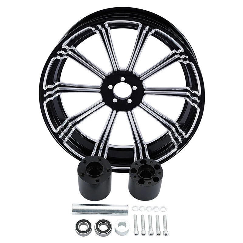 23" Front & 18" Rear Wheel Rims for Harley Touring (Fits )
