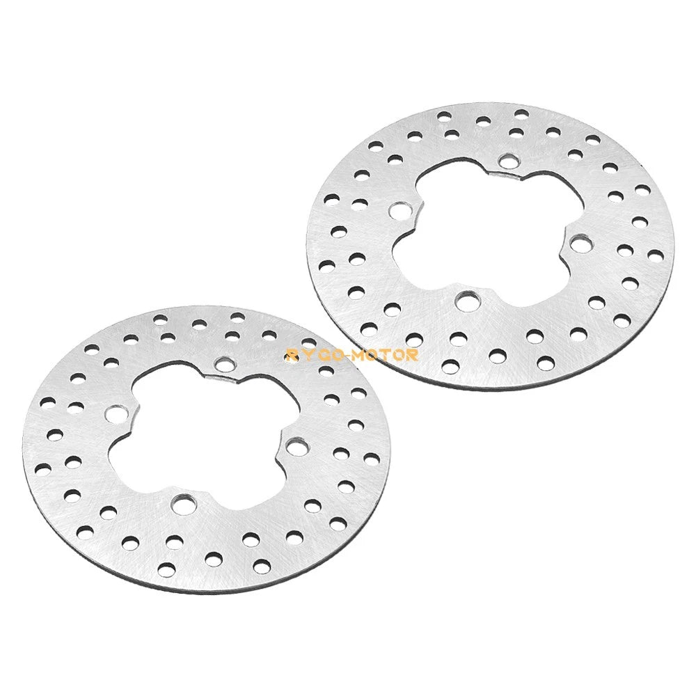2x Front Brake Disc Rotors for Honda Rancher 420 TRX420FE/FM TRX420TE/TM (2007–2013)
