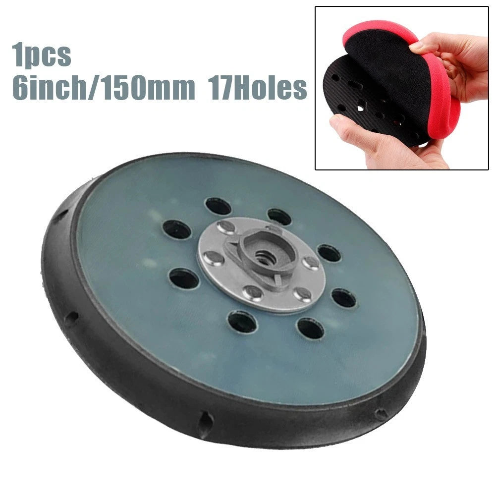 Sanding Pad Backing for DA Polisher with Heat Emission Holes
