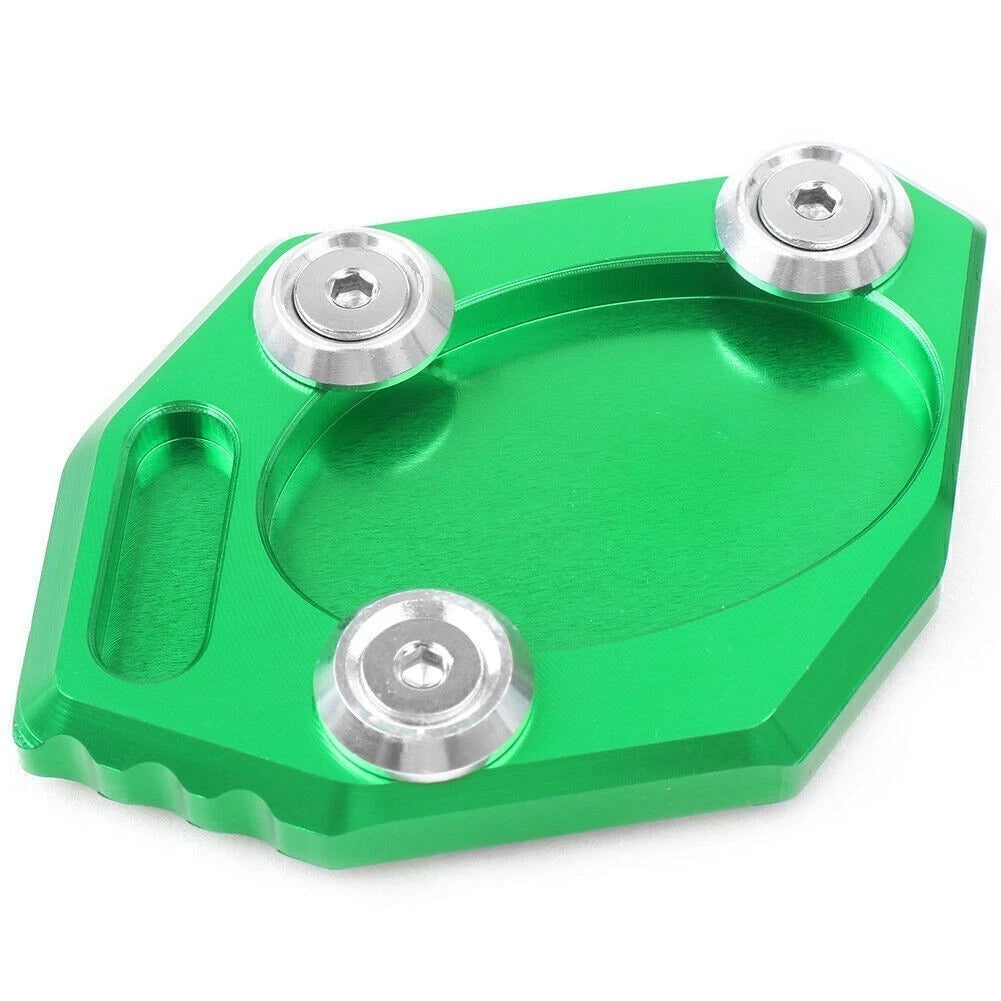 Kickstand Extension Plate for Kawasaki EX300 (2013–2015) - Green